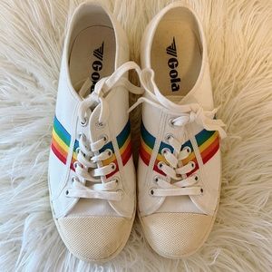 ☔️🦄gola coaster rainbow striped sneaker 🌈🌦️